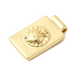 Brass Pendants&nbsp;KK-C137-02G-03-1