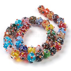 Handmade Bumpy Lampwork Beads&nbsp;LAMP-J092-08