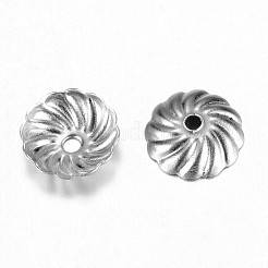 304 Stainless Steel Bead Caps&nbsp;STAS-G075-10