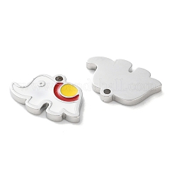 304 Stainless Steel Enamel Charms&nbsp;STAS-M102-11P