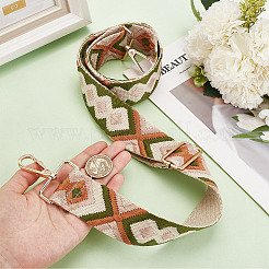 Ethnic Style Polycotton Adjustable Webbing Bag Straps&nbsp;AJEW-WH0270-108