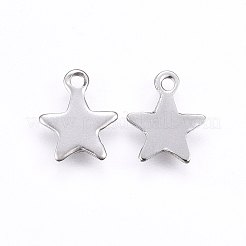201 Stainless Steel Charms&nbsp;STAS-E438-50P