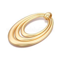 Rack Plating Eco-Friendly Alloy Big Pendants&nbsp;FIND-N005-34G