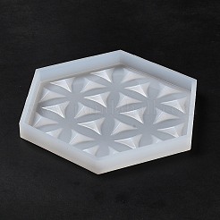 DIY Life of Flower Textured Cup Mat Silicone Molds&nbsp;LS-SIMO-H009-05G