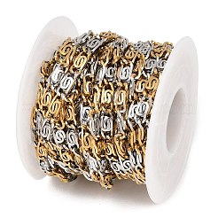 Two Tone 304 Stainless Steel Lumachina Chains&nbsp;CHS-P028-03A