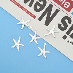 Starfish/Sea Stars Brass Pendants&nbsp;KK-L134-11S