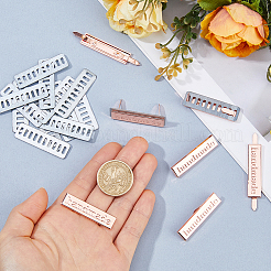 16 Sets Zinc Alloy Handmade Decorative Label&nbsp;FIND-FH0017-79