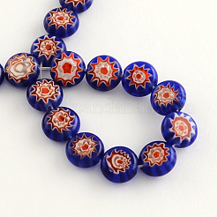 Handmade Millefiori Glass Bead Strands&nbsp;LK-R006-15A