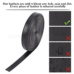 Flat PU Imitation Leather Cord&nbsp;LC-WH0006-05D-02