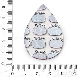 Printed Transparent Acrylic Pendants&nbsp;FIND-K017-16A