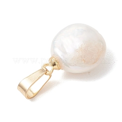 3Pcs 3 Styles Baroque Natural Keshi Pearl Pendants&nbsp;PALLOY-JF04958
