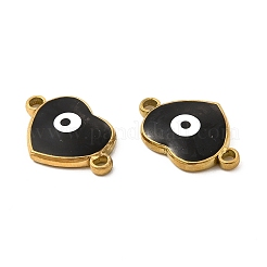 201 Stainless Steel Enamel Connector Charms&nbsp;STAS-P320-14G