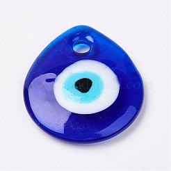 Handmade Lampwork Evil Eye Pendants&nbsp;LAMP-E106-01