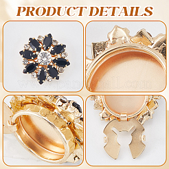 Brass Cuff Buttons&nbsp;DIY-WH20011-69D