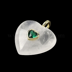 Natural Quartz Crystal Pendants&nbsp;X-G-C274-04I