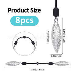 8Pcs Brass Fishing Lures&nbsp;FIND-FH0017-59A