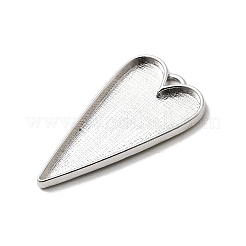 Tibetan Style Alloy Big Pendant Cabochon Settings&nbsp;TIBEP-LF11251Y-P-NR