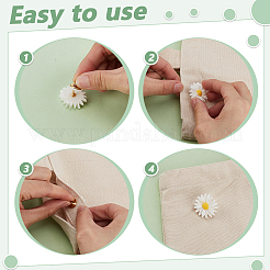 24Pcs 12 Style Resin & Alloy Brooches&nbsp;JEWB-GA00007