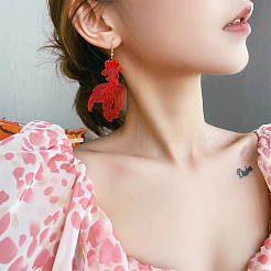 16Pcs 2 Colors Brass Pendants&nbsp;KKC-FH0001-03