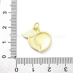 Brass Enamel Pendants&nbsp;KK-U066-05A-G