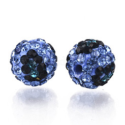 Polymer Clay Rhinestone Beads&nbsp;RB-N051-012L