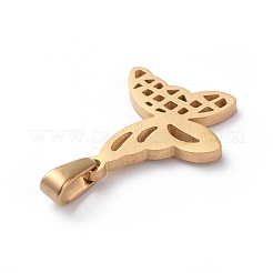 304 Stainless Steel Pendants&nbsp;STAS-I127-045G