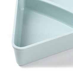Christmas Tree Shaped Plastic Snack Dried Tray Box&nbsp;DJEW-Q003-01B