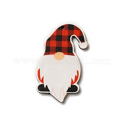 Christmas Single Face Printed Wood Big Pendants&nbsp;WOOD-H102-01D