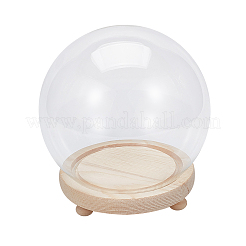 Glass Dome Cover&nbsp;AJEW-WH0401-76B