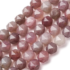 Natural Purple Madagascar Rose Quartz Beads Strands&nbsp;GG-CBABD99-05A