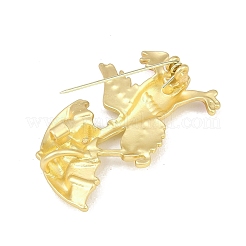 Duck Holding Umbrella Enamel Pins&nbsp;JEWB-B035-02MG