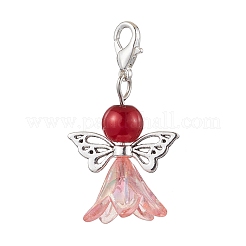 Angel Acrylic & Glass Pearl Pendant Decorations&nbsp;X2-HJEW-JM02364-02