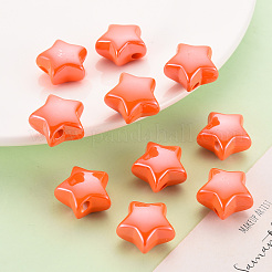 Opaque Acrylic Beads&nbsp;LS-MACR-S372-02B-84