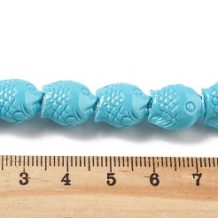 Synthetic Coral Carved Beads Strands&nbsp;CORA-C003-13B-04