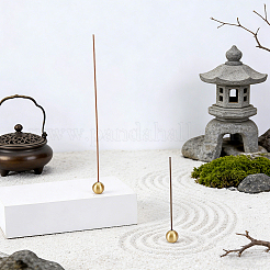 Brass Incense Burner Holder&nbsp;AJEW-WH0077-233C