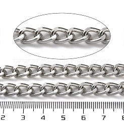 Oxidation Aluminum Diamond Cut Faceted Curb Chains&nbsp;CHA-H001-16P