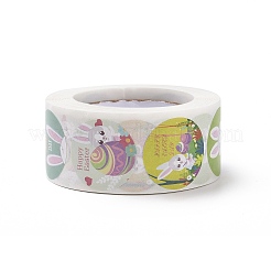 8 Patterns Easter Theme Self Adhesive Paper Sticker Rolls&nbsp;LS-DIY-C060-03N