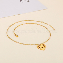 Mother's Day 304 Stainless Steel Necklaces&nbsp;WG8B3FE-01