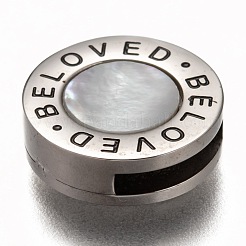 304 Stainless Steel Slide Charms&nbsp;STAS-P270-25P