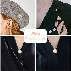 100Pcs 20 Styles Elegant Alloy Rhinestone Brooch Pins&nbsp;FIND-CJ0004-17
