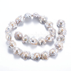 Natural Keshi Pearl Beads Strands&nbsp;PEAR-S020-A01