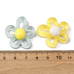 Opaque & Transparent Resin Cabochons&nbsp;CRES-Q012-04E