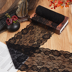 Polyester Lace Trim Ribbon&nbsp;OCOR-WH20006-33B