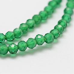 Synthetic Gemstone Strands&nbsp;G-P270-2mm-26
