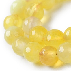 Natural Fire Crackle Agate Bead Strands&nbsp;G-K166-07F-6mm-07