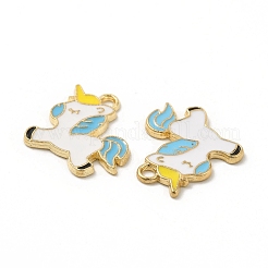Alloy Enamel Pendants&nbsp;ENAM-M052-07G-A