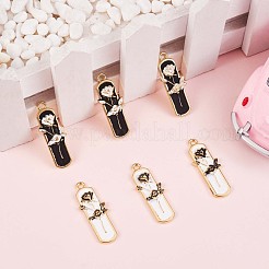 40Pcs 4 Style Alloy Enamel Pendants&nbsp;JX132A