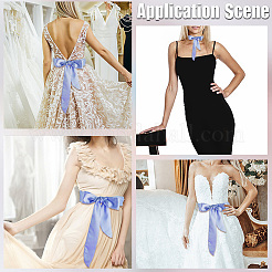 Long Thin Chiffon Silk-like Chain Belts for Women Girls&nbsp;AJEW-WH20001-48A