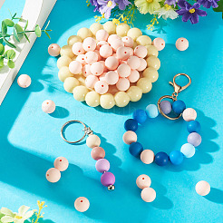 50Pcs Food Grade Eco-Friendly Silicone Beads&nbsp;SIL-TADJ0001-03E