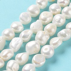 Natural Cultured Freshwater Pearl Beads Strands&nbsp;PEAR-Z002-06